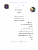Como se da la actividad Integradora LITERATURA E1