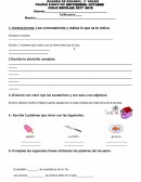 Examen segundo de primaria español