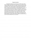 Como se puede dar la Propuesta narrativa