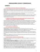 OBLIGACIONES CIVILES Y COMERCIALES