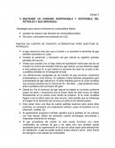 Energía limpia MANTENER UN CONSUMO RESPONSABLE Y SOSTENIBLE DEL PETRÓLEO Y SUS DERIVADOS: