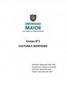 Ensayo ¿Qué es cultura?