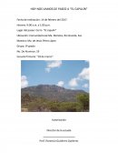 PROYECTO PARA SALIR DE LA ESCUELA A EXCURSIÓN