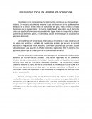 Como se Inseguridad social en republica dominicana