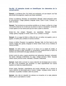 Ejemplos lenguaje y su desarrollo