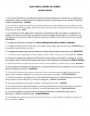 La nueva Guía para examen de Español