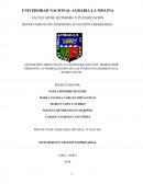 ESTUDIO DEL IMPACTO EN LA CALIDAD DE VIDA DEL TRABAJADOR MEDIANTE LA FORMALIZACION DE LAS PYMES EN GAMARRA EN EL RUBRO TEXTIL