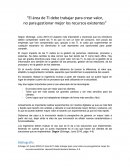 El área de TI debe trabajar para crear valor, no para gestionar mejor los recursos existentes