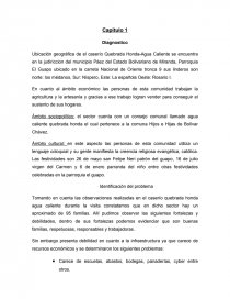 Evaluacion ambiental Diagnostico. Página 1