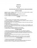 GUIA PARA HACER ANALISIS LITERARIO DE LA OBRA SELECCIONADA