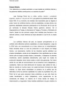 Con referencia a un estado autoritario, en qué medida los conflictos internos y los gobiernos débiles contribuyeron a su ascenso al poder?