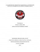 TEMA DE ENSAYO SOBRE LA VULNERACIÓN DEL PRINCIPIO DE PLANEACIÓN EN LA CONTRATACIÓN ESTATAL EN COLOMBIA EN LOS CONTRATO DE MINIMA CUANTIA