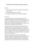 Determinación de la humedad y alteración de las mieles.