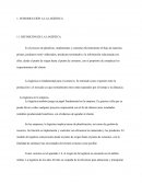 INTRODUCCIÓN A LA LOGÍSTICA