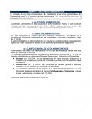 LA ACTIVIDAD ADMINISTRATIVA