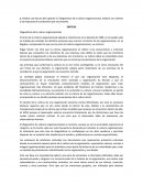 Diagnóstico de la cultura organizacional.