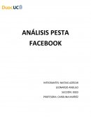 ANÁLISIS PESTA FACEBOOK