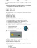 Comprensión de medio Lee atentamente las preguntas y responde marcando con una X la respuesta correcta.