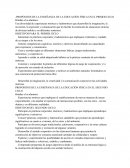 Propósitos de la enseñanza de la educación física en el primer ciclo