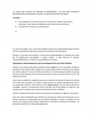 COMO HAN AFECTADO LOS SISTEMAS DE INFORMACION LAS LEYES PARA ESTABLECER RESPONSABILIDAD, RENDICION DE CUENTAS Y CALIDAD DE NUESTRA VIDA DIARIA.