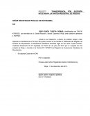 El nuevo SOLICITO : TRANSFERENCIA POR SUCESIÓN INTESTADA A LA PARTIDA REGISTRAL DE PREDIOS