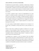 Aplicabilidad de la ley penal extranjera