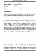 Entrevista social ensayo