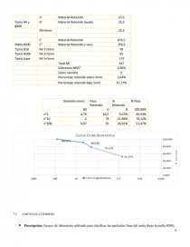 Informe de caracterizacion - Ensayos de Laboratorio. Página 6