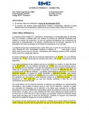 FinanzasEl examen debe ser entregado el lunes 22 de diciembre 2014.