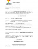 Ejemplo de constancia de servicio ASUNTO: CONSTANCIA DE SERVICIO