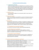 La Esencia de la Estructura