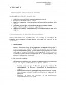 Objetivos de la formación en la empresa.