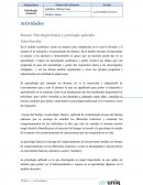 Ensayo Psicología básica y psicología aplicada