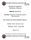 Macroeconomia y su desarrollo en la actualidad