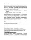 Tarea (Listado) En visita realizada al servicio del aula integrada de la Escuela Básica Nacional Dr. “Raúl Cuenca”