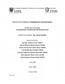 Discurso Competencia Comunicativa