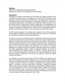 Determinar la densidad de diversas sustancias. Relacionar la variación de la densidad con la temperatura