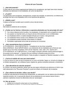 Informe del caso Cascades