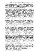 Diferencia entre ecologia y saneamiento ambiental