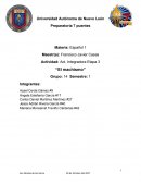 Actividad “El machismo” La violencia de género