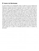 El tesoro de moctezuma