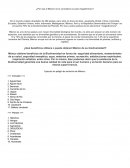 Actividad de aplicacion de biologia en Mexico