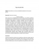 Tipos de párrafos Desarrollo de un tema de contabilidad empleando los tres tipos de párrafo