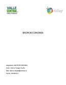 Asignatura: MICROECONOMIA