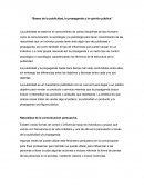 Bases de la publicidad, la propaganda y la opinión pública