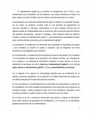 Tesis calentamiento global