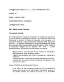 Cartagena de Indias D.T y C. 2 de Diciembre del 2017.