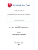 La Violencia de genero