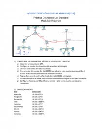 PRACTICA DE ACCESS-STANDARD CCNA 2. Página 1