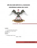 Contaminacion del centro historico del cusco